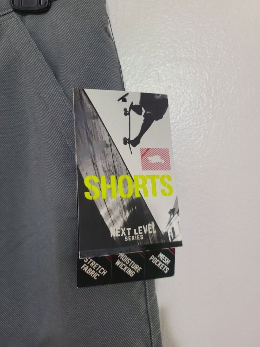 Gray Performance Shorts - Picture 2 of 5